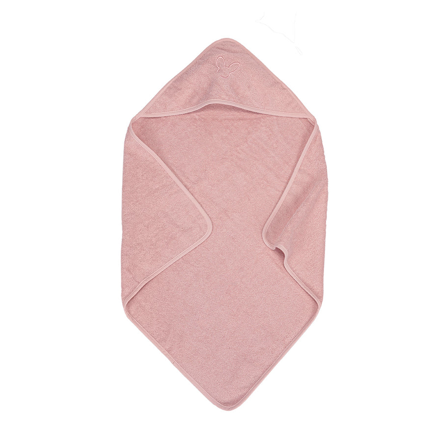 Hooded towel 95x95cm (37.4"sq.) Pink