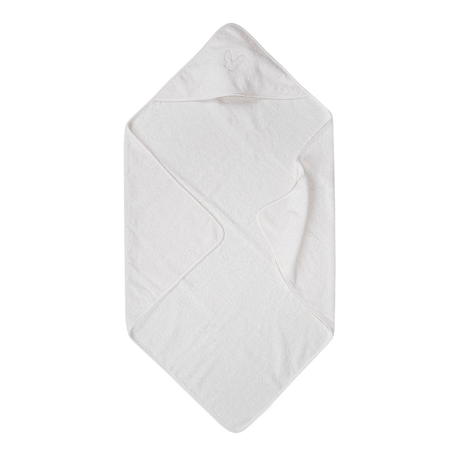 Hooded towel 95x95cm (37.4"sq.) White