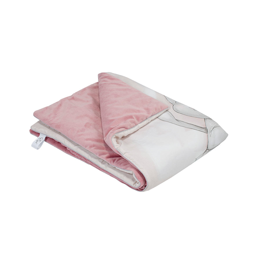 Luxurious blankets with minky Ballerina