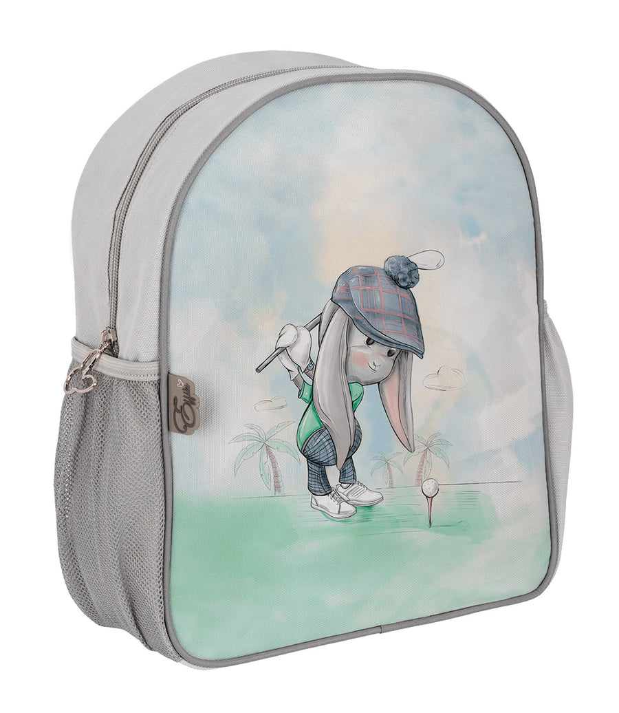 3-set Golfer backpack, gym bag, pencil case
