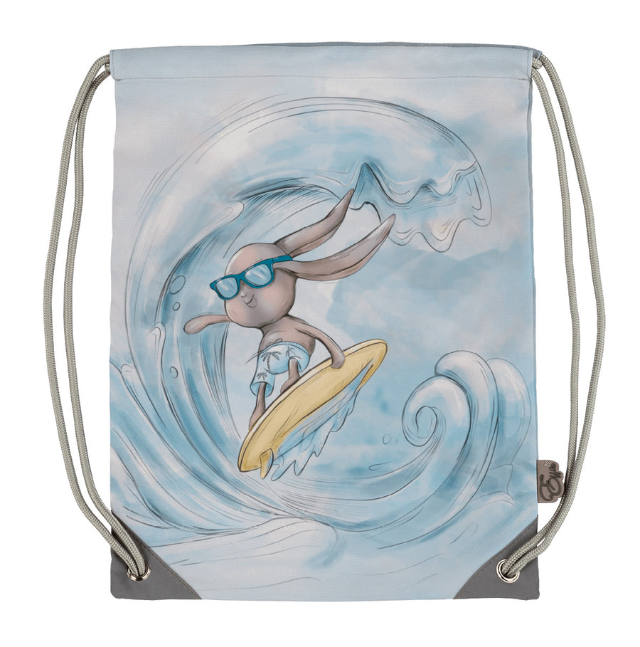 3-set Surfer backpack, gym bag, pencil case