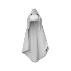 Bunny Effik hooded towels gray