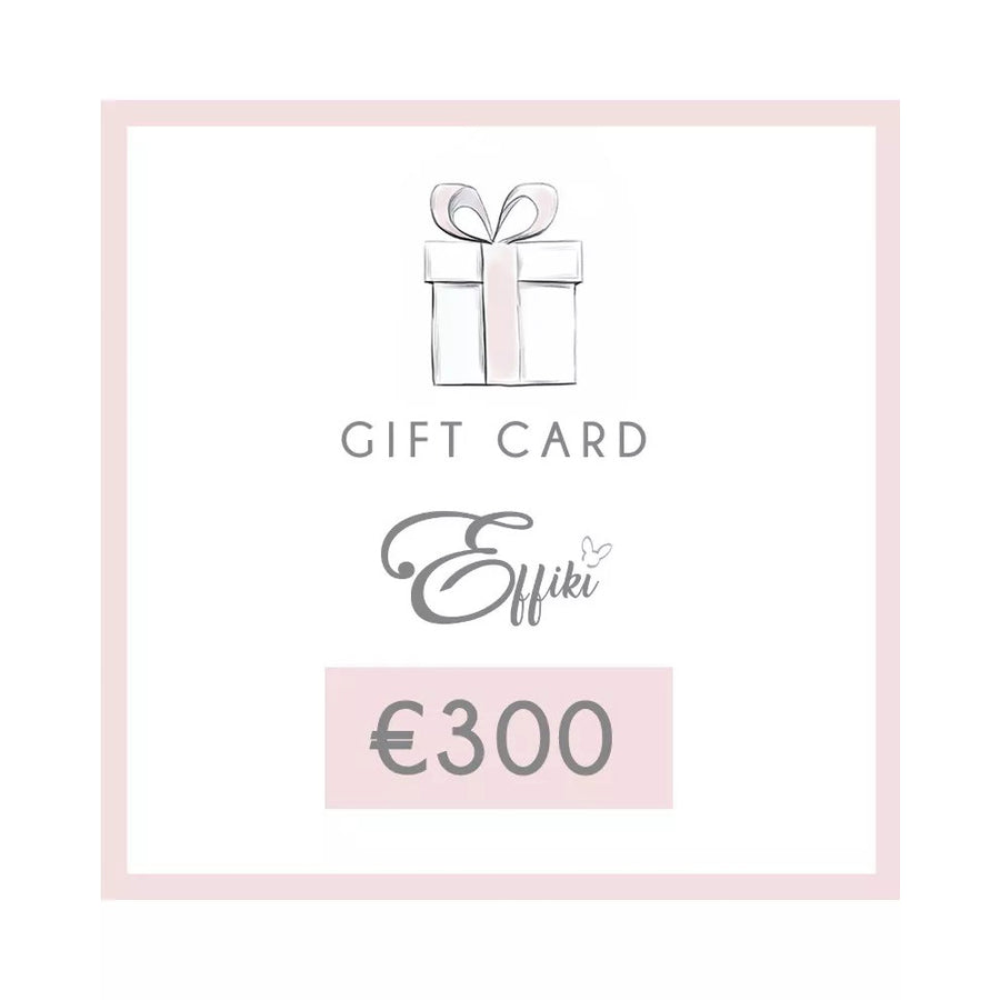 Gift Card €300.00 Shopping voucher