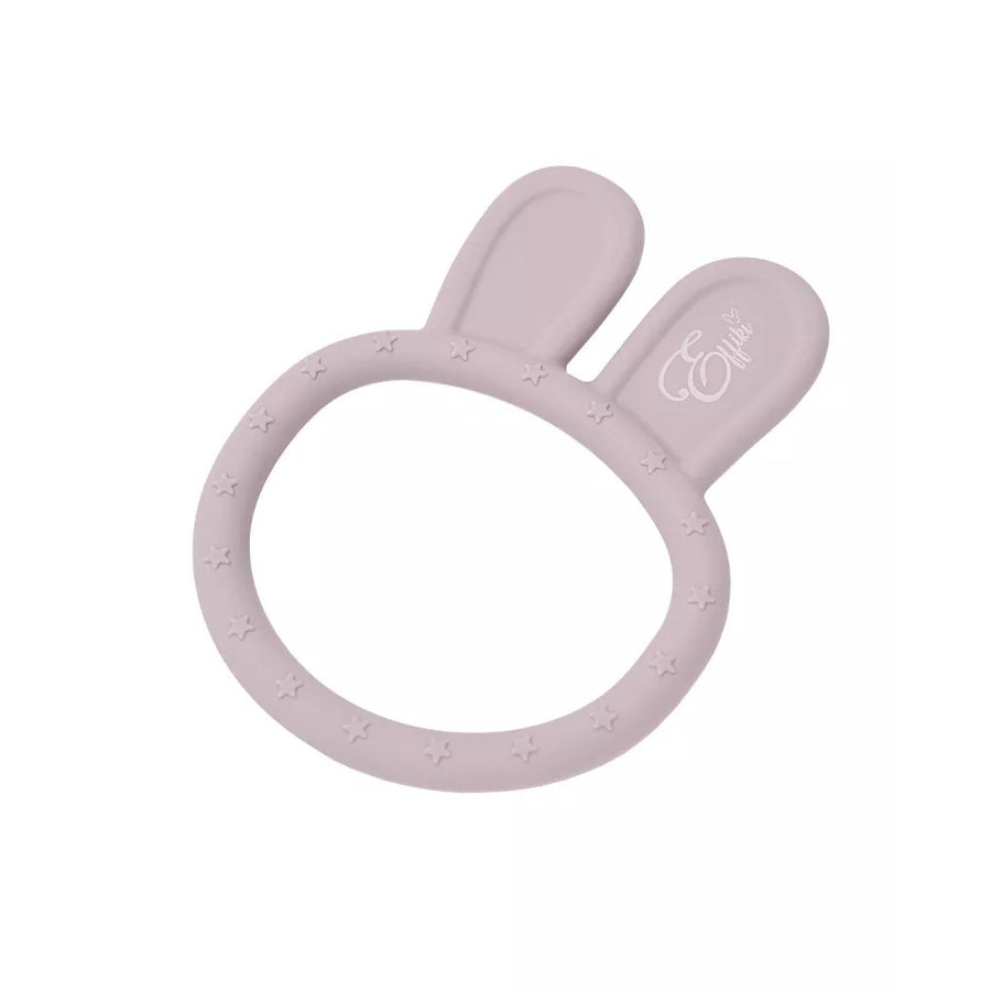 Silicone teether bunny Pink